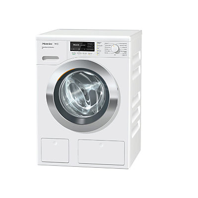 Miele WKH122WPS Freestanding Washing Machine, 9kg Load, A+++ Energy Rating, 1600rpm Spin, White